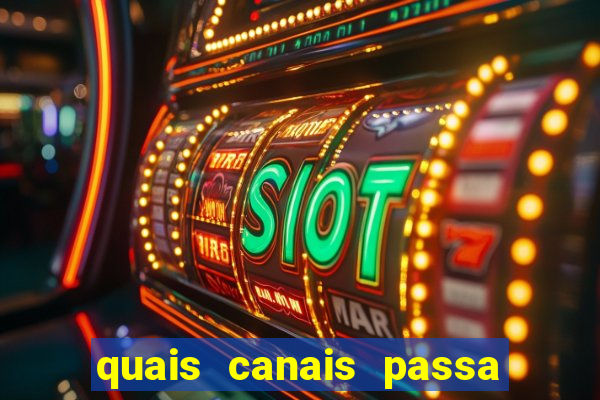 quais canais passa o jogo do inter hoje